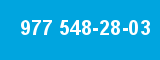 977 548-28-03 977 548-28-03